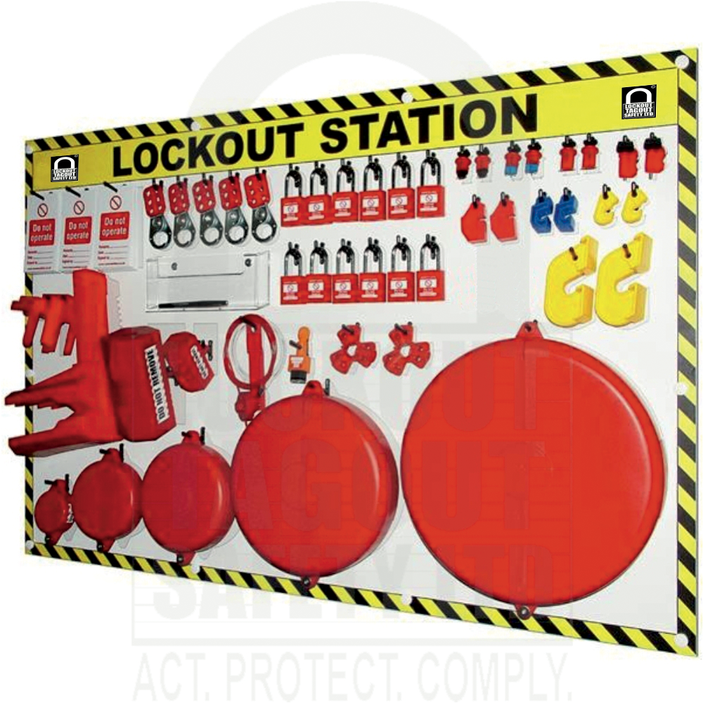 LSE307-C Universal Custom Lockout Station LSE307-C Universal Custom Lockout Station